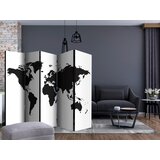 Artgeist PARAVAN 225/172/3 cm črna, bela | Shoptok.si