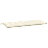 vidaXL Blazina za vrtno klop krem 120x50x7 cm oxford tkanina | Shoptok.si