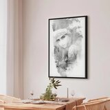  Slika - Ethnic Look (1 Part) Vertical 80x120 U crnom drvenom okviru | shoptok.hr