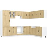 Furnova 14 kosov kuhinjska omarica Lucca sonoma hrast inženirski les, (21947916) | Shoptok.si