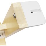 Lionelo stolček za hranjenje Floris, White Natural | Shoptok.si