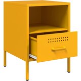  Noćni ormarići 2 kom boje senfa 36 x 39 x 50,5 cm čelični | shoptok.hr