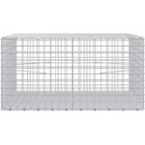  Gabion s žicom debljine 3,5 mm i mrežom 5x5 cm 100x100x50 cm | shoptok.hr