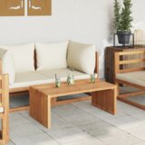 vidaXL stolić za vrt 90x49.7x36 cm od čvrstog drveta tikovina | shoptok.hr