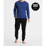 Atlantic Men's pyjamas - black/blue cene