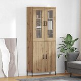  Highboard Umjetnički hrast 69,5 x 34 x 180 cm Konstruirano drvo Cijene