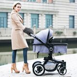 Tutumi Prekrivka za dječja kolica - Siva metvica | shoptok.hr
