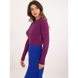 Wool Fashion Italia Sweater-AT-SW-2338-2.61-purple | shoptok.hr
