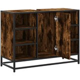  Kupaonski ormarić za umivaonik boja hrasta 80x33x60 cm drveni | shoptok.hr
