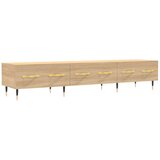 TV ormarić boja hrasta sonome 150x36x30 cm konstruirano drvo | shoptok.hr