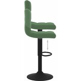  Barski stolac tamnozeleni baršunasti | shoptok.hr