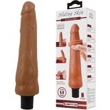 Pretty Love Waldorf Sliding Skin Vibrator 25cm Brown | shoptok.hr