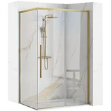 Rea Tuš kabina SOLAR GOLD Brush 100x80