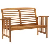 vidaXL Vrtna klupa 119 cm od masivnog bagremovog drva Cijene