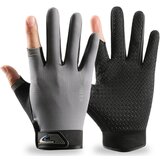 INF kolesarske rokavice za moške poletje na prostem grey, (21537327) | Shoptok.si
