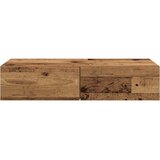  Zidna polica s ladicama staro drvo 80x33x17cm konstruirano drvo | Eponuda.ba