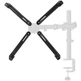Nedis Adapter za podporno roko VESA za 13- do 27-palčni monitor, Črna, (5000064040) | Shoptok.si