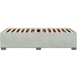  Okvir za krevet svjetlosivi 100x200 cm baršunasti | shoptok.hr
