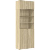 Ormarić za pohranu boja hrasta sonome 80 x 42,5 x 225 cm drveni | Eponuda.com