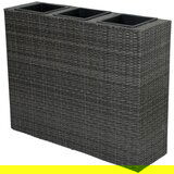 Garden Pleasure Tamno siva vrtna saksija ADDU Razdjelnik prostorija | shoptok.hr