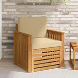  Set vanjskih sofa s jastukom Prirodna 71 x 63 x 73 cm | shoptok.hr