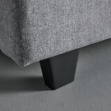 Bessagi Home Oblazinjena Postelja Frederico, Sv. Siva, 180x200 | Shoptok.si