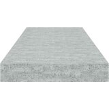  Plutajuće zidne police 2 kom boja betona 60 x 23,5 x 3,8 cm MDF | Eponuda.com