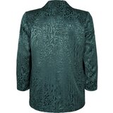 Zizzi Blazer 'MRIA' zelena / temno zelena | Shoptok.si