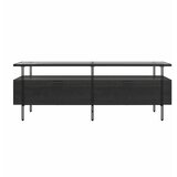 Queer Eye crna tv komoda u dekoru hrasta 140x50 cm wainwright - queer eye Cijene