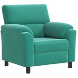  Set sofe 3 pcs Tirkizna Baršun - Tirkizna 1-sjedalo + 2-sjedalo (140 cm) + 3-sjedalo | shoptok.hr