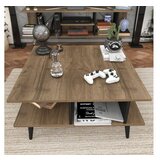 Hanah home sto za dnevnu sobu akya walnut black | ePonuda.com