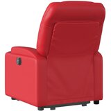  Naslonjač na podizanje od umjetne kože crveni | Eponuda.com