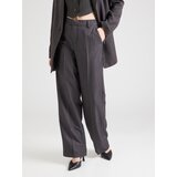 Only Hlače na rob 'ONLHATTIE-LANA' temno siva | Shoptok.si