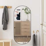 vidaXL Zidno ogledalo 40x90 cm stakleno ovalno Cijene
