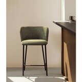 Kave Home Temno zelen oblazinjen barski stol (višina sedeža 65 cm) Ciselia – | Shoptok.si