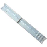 vidaXL Talno sidro L-oblike 2 kosa pocinkano jeklo 5x5x50 cm | Shoptok.si