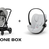 Cybex duo sistem Eos Cloud G, Stone Grey(Crni ram) Cijene