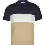 Selected SLHMATTIS SS KNIT BLOCK POLO B Multicolour