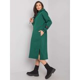 RUE PARIS Dress-RV-SK-7359.25X-dark green | shoptok.hr