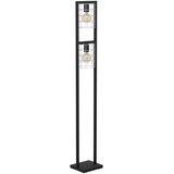 Eglo podna lampa Jubily 43666, 2x E27, visina 145,5 cm, crna i pocinčana Cijene