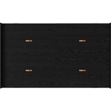 Krevet s ladicama Crni hrast 120 x 200 cm Konstruirano drvo | shoptok.hr