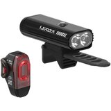 Lezyne Lite Drive 1000XL / KTV Pro Pair Black/Hi Gloss | Shoptok.si