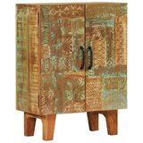 vidaXL Ručno izrezbarena komoda 55x30x75 cm masivno obnovljeno drvo | shoptok.hr