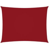 vidaXL Senčno jadro oksford blago pravokotno 3x4,5 m rdeče, (20965498) | Shoptok.si