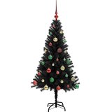  Božićno drvce Crna 150 cm PVC | shoptok.hr