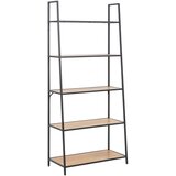 Actona Knjižni regal v dekorju divjega hrasta Seaford, 77 x 174,5 cm | Shoptok.si
