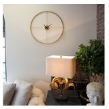 Wallity arcadia metal wall clock - APS075 gold decorative metal wall clock Wallity arcadia metal wall clock - APS075 gold decorative metal wall clock Slike