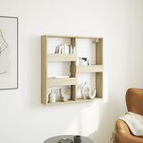 vidaXL Zidni ormarić boja hrasta sonome 80x15x80 cm konstruirano drvo Cijene
