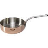 De buyer Prima Matera Sauté Pan copper/steel. 20cm straight ind. u