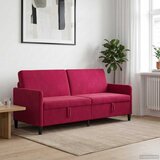 SOFA s pohranom Vinska crvena 192 x 78 x 87 cm Poliester | Shoptok.si